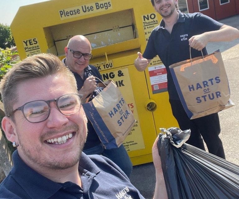 Harts Of Stur supports UK Clothing Poverty Awareness Week