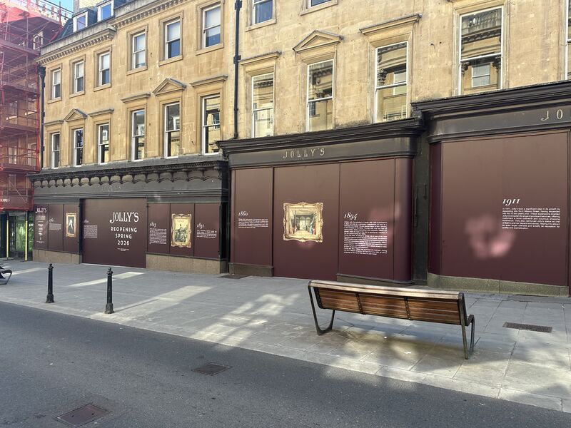 Restoration work begins on Historic Jolly’s Store in Bath