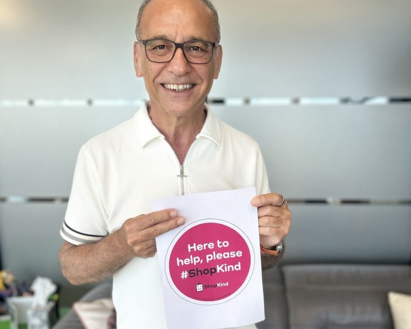 Theo Paphitis backs #ShopKind campaign to promote respect and safety in retail