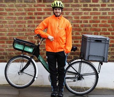 Sainsbury’s gets on its bike to roll out one-day delivery service in London