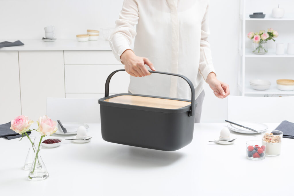 New Nic Bread Bin hamper from Brabantia