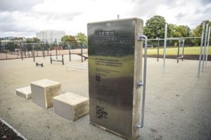 Co op Steel Warriors Lambeth use this Co-op and Steel Warriors open gym made from recycled knives