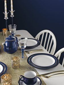 Denby Imperial Blue Main Portrait 6196 Save as JPEG Denby teams up with Downton Abbey for film release