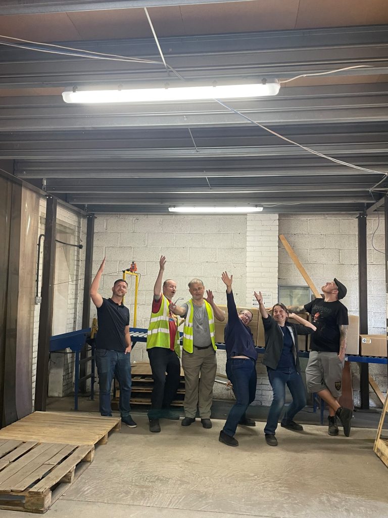 Dexam installs new warehouse lighting