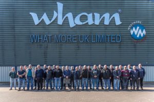 FIRSTEEL LTD TEAM MEMBERS VISITING PARENT COMPANY WHAT MORE UK 002 What More UK and Firsteel Ltd expand through apprenticeships