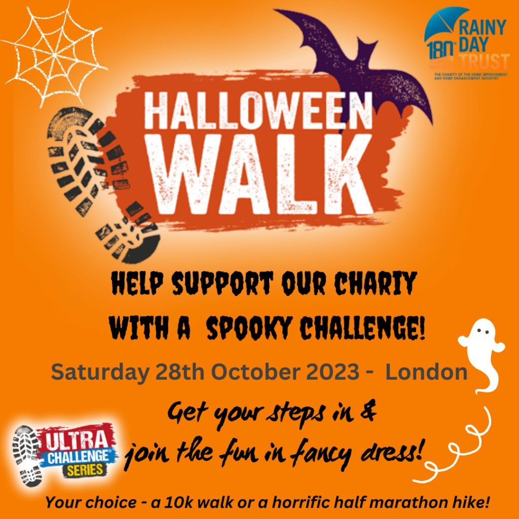 Rainy Day Trust to participate in Ultra Challenges Halloween Walk