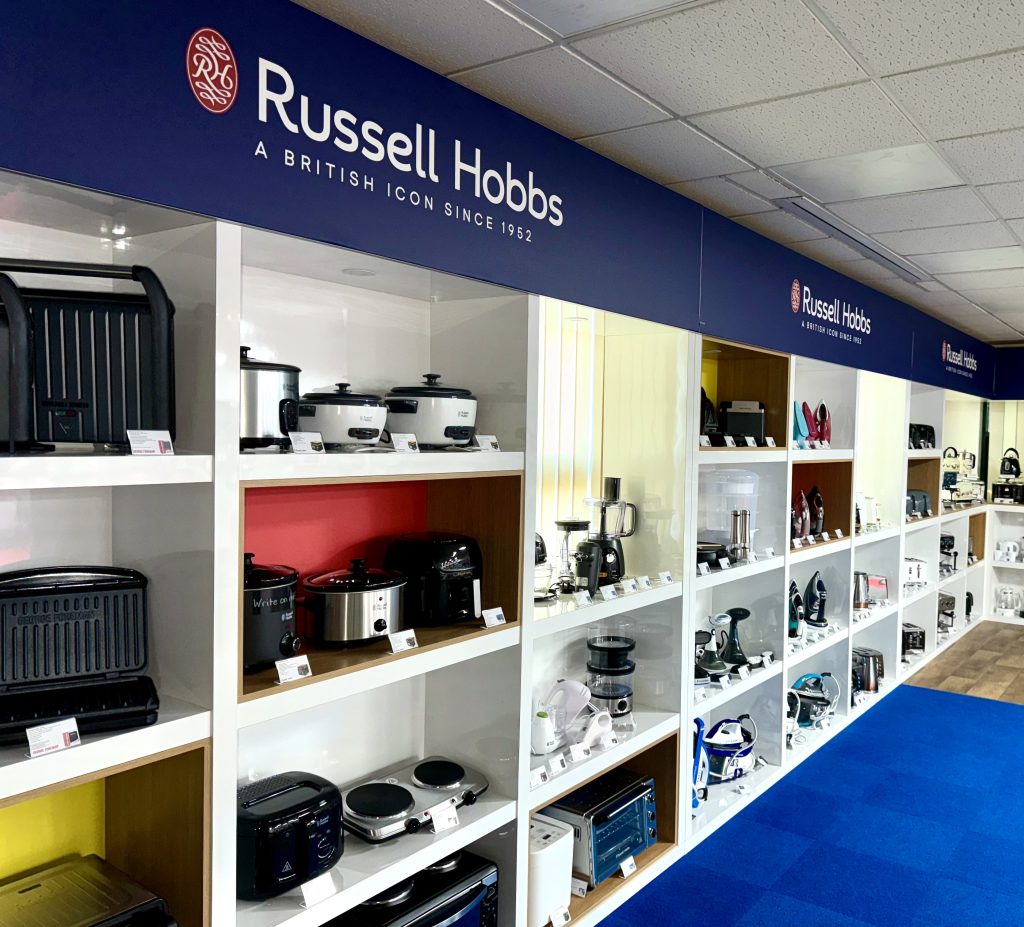 EPE revitalises The Russell Hobbs showroom experience