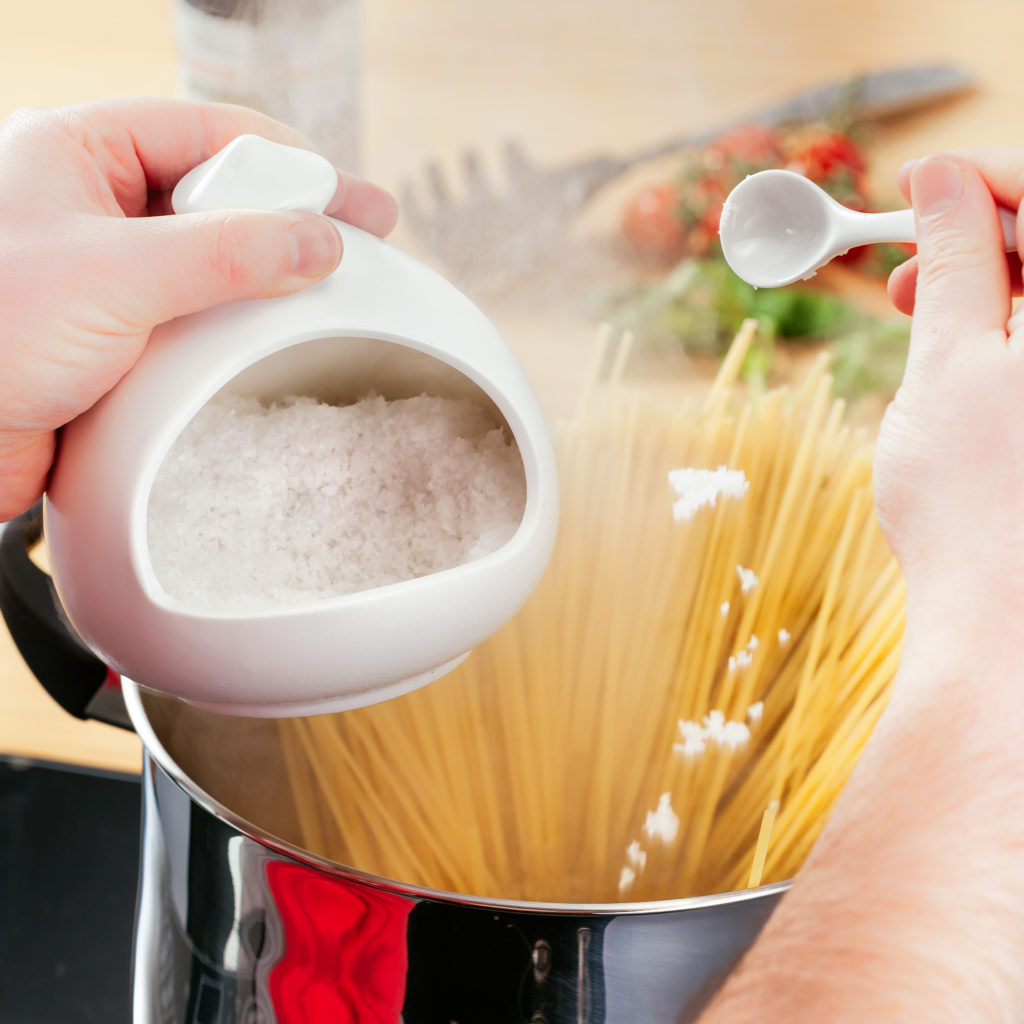 JFY043 Judge Table Essentials Salt Pig with Spoon Propped 21 new additions to Judge Table Essentials range