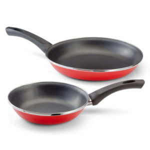 JT28 Judge Induction 2 Piece Frying Pan Set Non Stick Red B 1600x1600 Judge adds two 3-piece sets to the Judge Induction Range