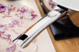 Judge Platina Handle Detail JL04 JL06 JL07 JL22 JLA1 JLC1 Commanding new cookware from Judge.