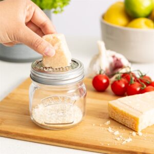 KILNER STORAGE JAR FINE GRATER LID 0.25 LITRE 0025.057 3 Kilner Storage Jar & Fine Grater