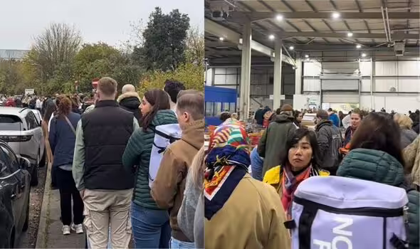 Le Creuset warehouse sale sparks four-hour queue