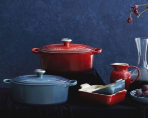 Le Creuset cropped Le Creuset Food Unearthed colour palette