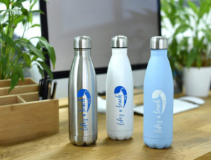 Lifes a Beach double walled drinks bottles ProCook launches environmental initiative