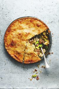 Lots of leeks pie waitrose Hearty food, bubbles and Heston boost sales at Waitrose