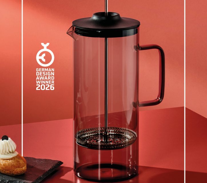 AdHoc’s Impact French Press Coffee Maker wins German Design Award 2026