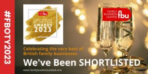 Make An Entrance shortlited family awards Make An Entrance shortlisted for Family Business of the Year award
