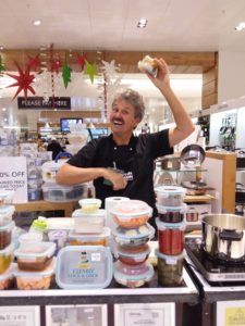 Malcolm Harradine Clearly Demonstration Malcolm Harradine Brings JWP’s new range of food storage to Fenwick