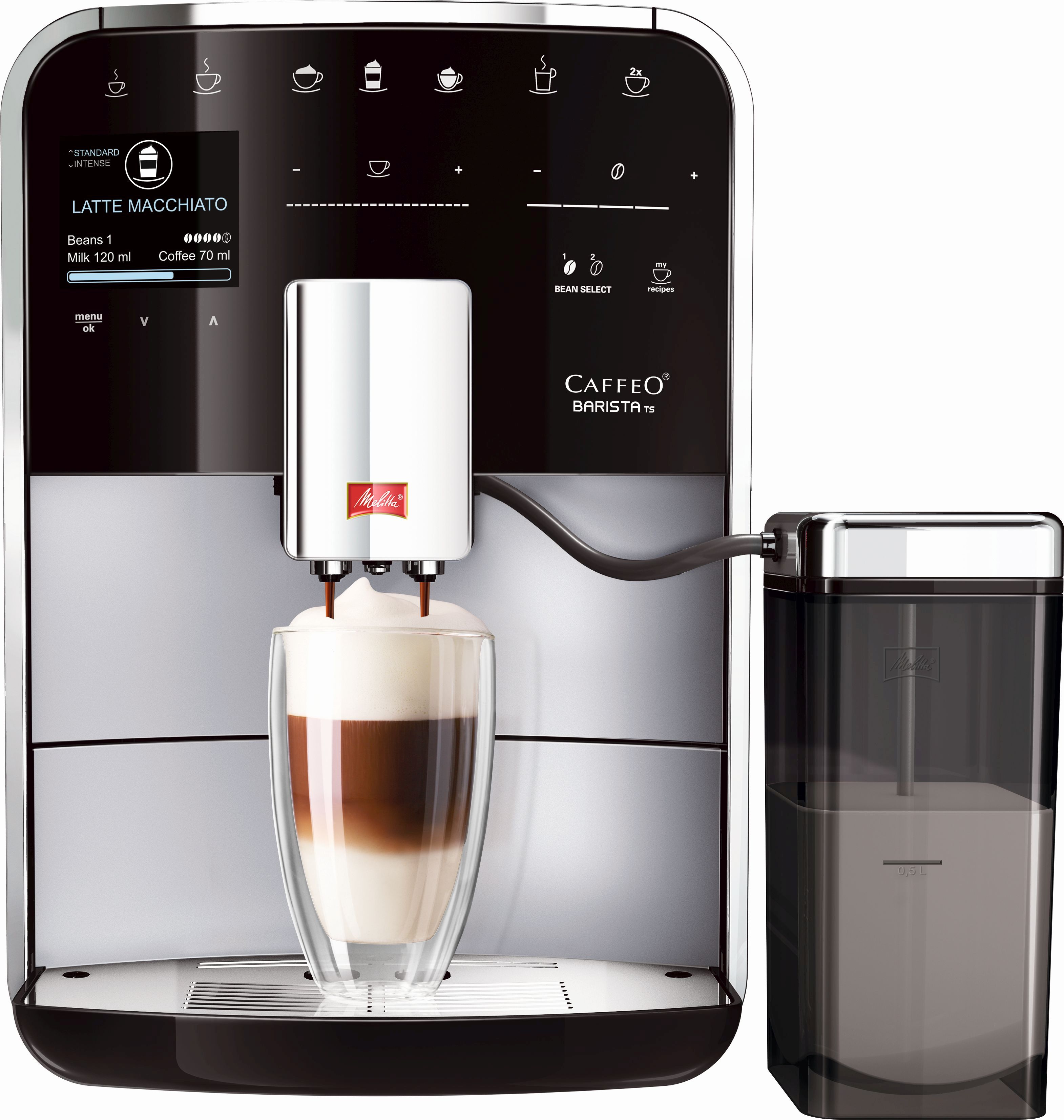 Melitta Barista TS bean-to-cup coffee machine