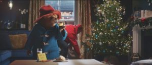 Paddington with a mince pie brighter M&S presents ‘Paddington and the Christmas visitor’