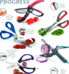 Progress Scissors Autumn cropped Progress Multifunctional Kitchen Scissors