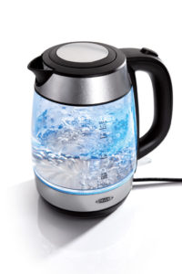 SEA35 Stellar Electricals Glass Kettle Lifestyle New Glass Kettle from Stellar