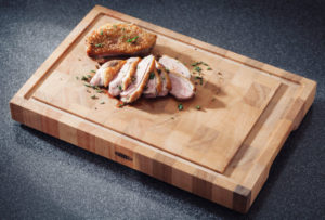 SW94 Stellar Kitchen Beech Butchers Block 40 x 26 x 4cm Propped 5 Stellar's New Beechware Chopping Board Collection