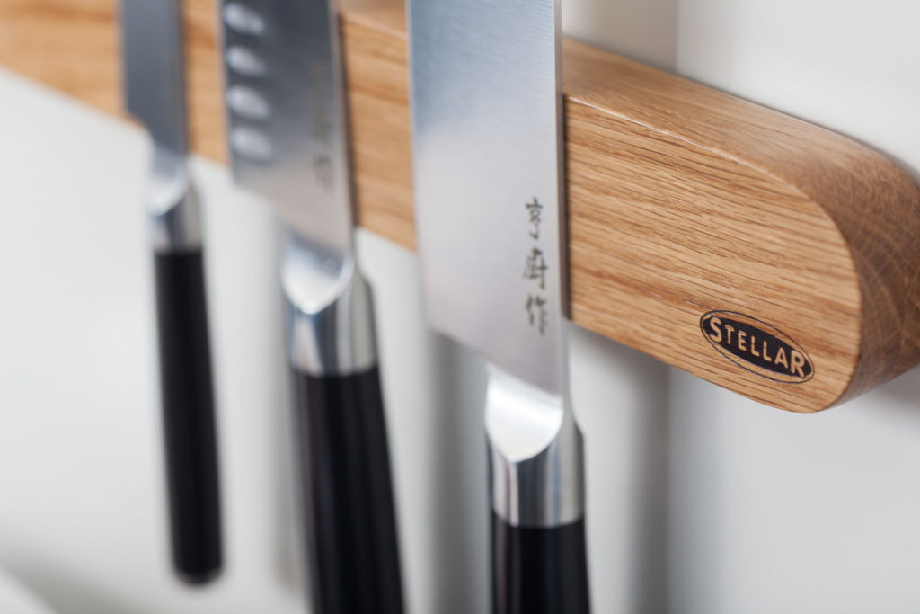 Stellar Beech Magnetic Knife Block