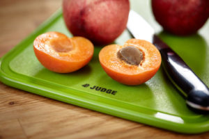 TC397 TC398 Judge Kitchen Non Slip Cutting Boards Lifestyle Detail 1600x1600 Judge Lime Green Cutting Boards