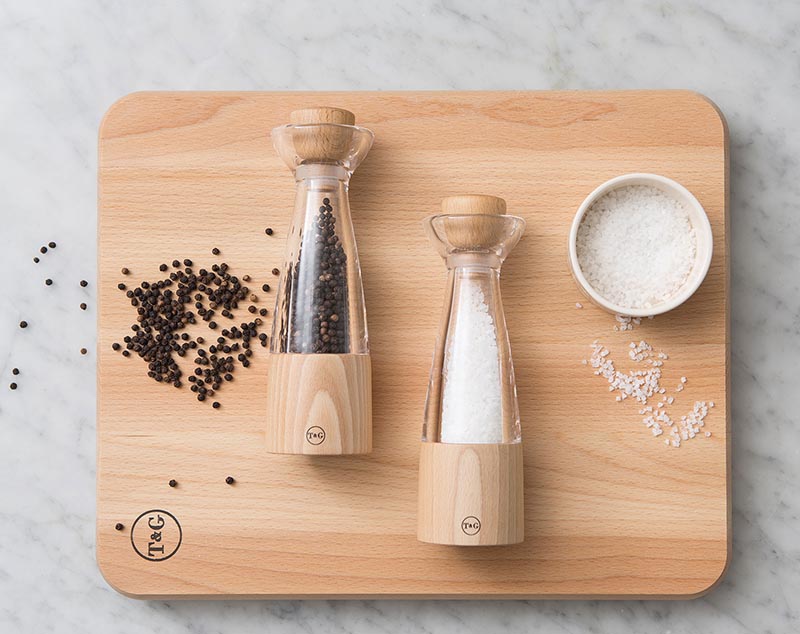 T&G’s FSC Certified salt and pepper mills