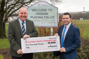 What More UK ASCT What More UK donates £10,000 to Accrington Stanley Community Trust