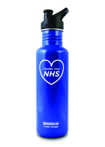 Whitby Co Klean Kanteen Thank You NHS Whitby & Co supports NHS with Klean Kanteen bottle