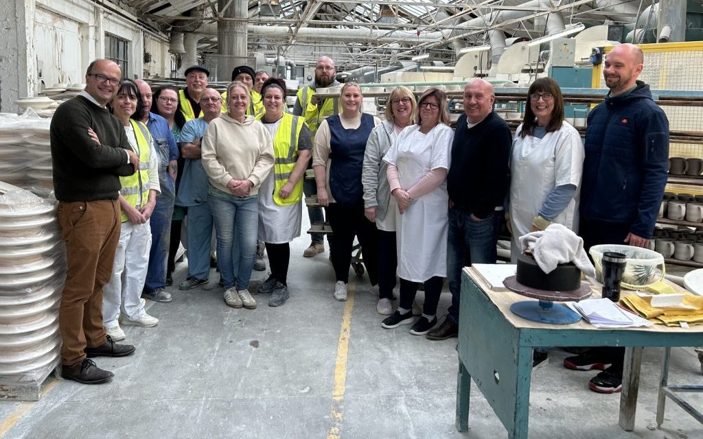 Cornishware takes over former Royal Stafford site 