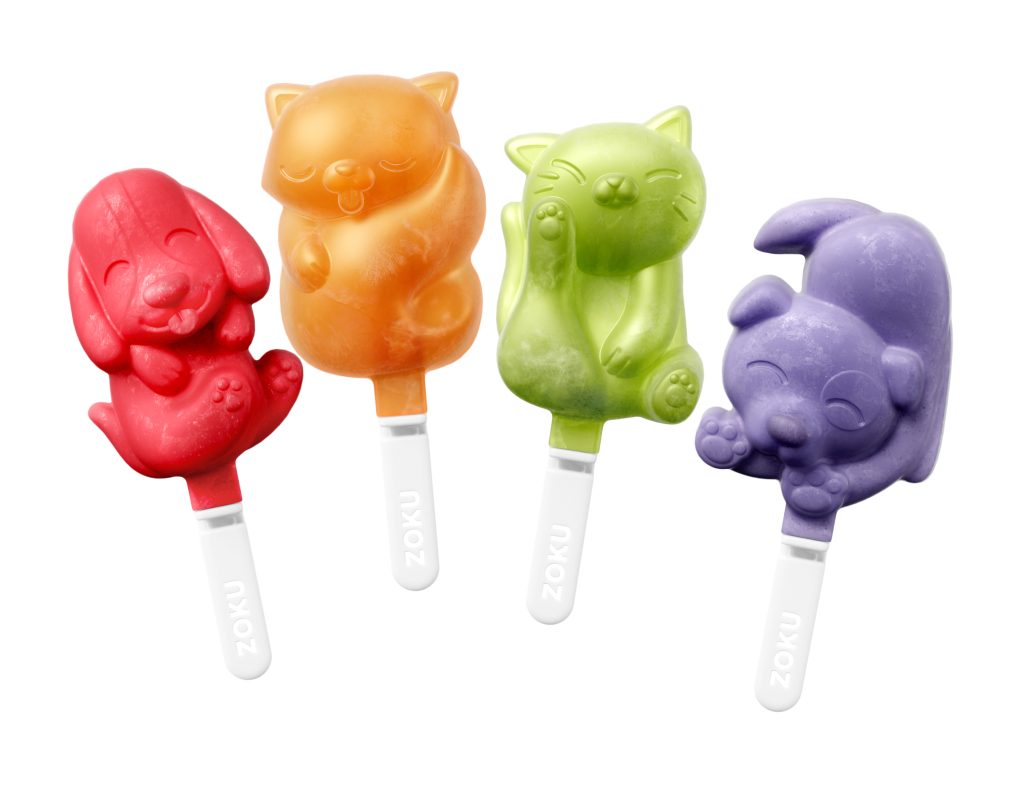 Zoku Cats & Dogs Ice Pop Mould