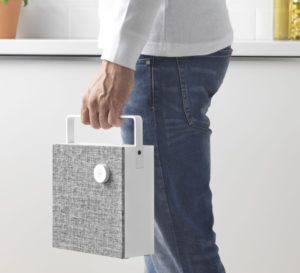 ikea speaker wth man 2 IKEA launches its first range of speakers for the home