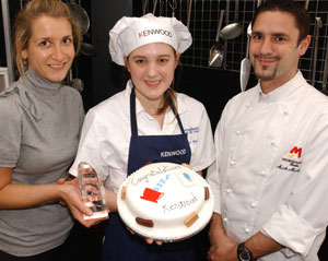 Young chef puts icing on the cake for Kenwood