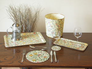 New looks from Keswick Trays and Arnold Designs