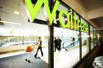 Waitrose shoppers prepare to bake for Easter