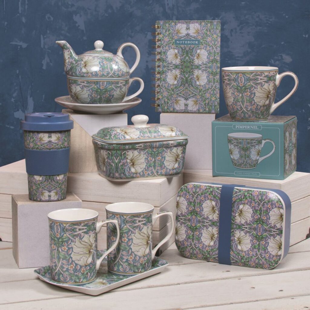 Lesser & Pavey’s William Morris ‘Strawberry Thief’ Range