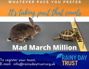 mad march million BIRA raises over £1000 for Rainy Day Trust Mad March Million