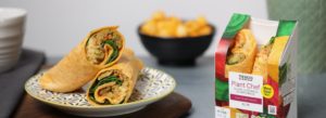 plant chef falafel and houmous wrap Plant-based wraps prove winners in Veganuary