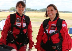 skydive Lakeland duo takes the plunge in charity skydive