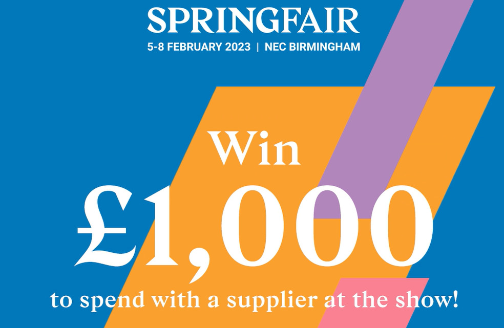 Spring Fair launches competition to win £1000