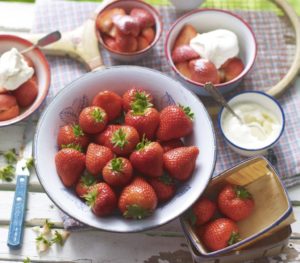 strawberries cropped Fruit, ice cream and BBQ meat sales boom at Waitrose