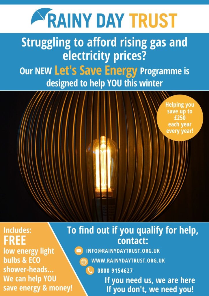 Support from Rainy Day Trust