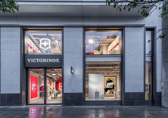 Victorinox unveils London flagship store