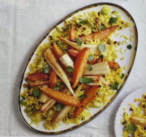 waitrose Roasted root vegetables with jewelled rice USE THIS Waitrose shoppers opt for Autumnal dishes and festive fare
