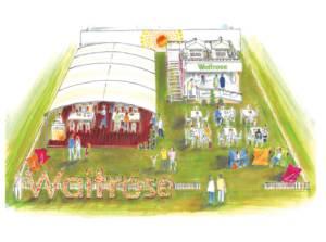 waitrose summer festival Waitrose pitches up at summer festivals